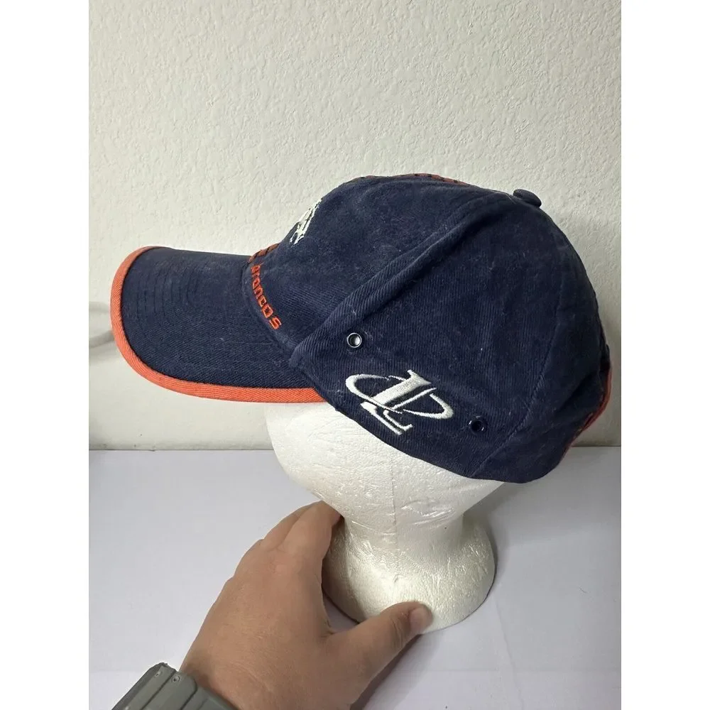 Vintage 90s Logo Athletic Denver Broncos Hat Strapback Pro Line NFL Adjustable‎